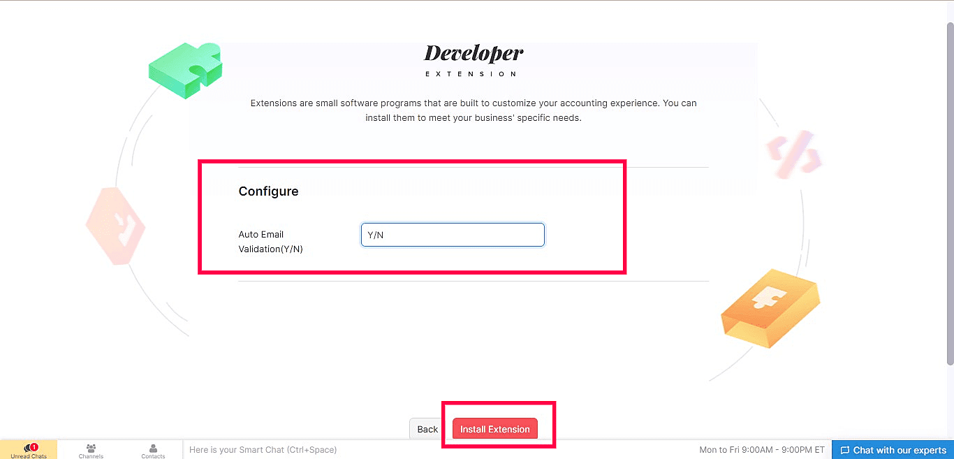 Email Veriifcation for Zoho Books
