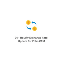 24 Hourly exchange rate update for Zoho CRM