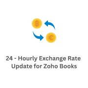 24 - Hourly Exchange Rate Update for Zoho Books