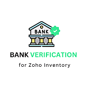 Bank Verification for Zoho Inventory