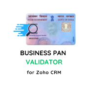 Business PAN Validator for Zoho CRM