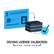 Driving Licence Validation for Zoho CRM