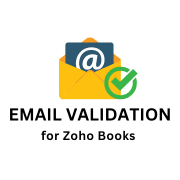 Email verification for Zoho Books