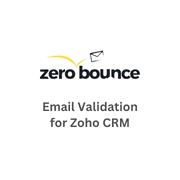 Zerobounce Email Validation for Zoho CRM