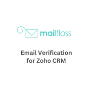 Mailfloss email verification for Zoho CRM