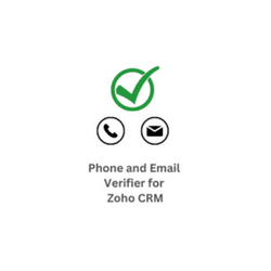 Phone and email verification for Zoho CRM