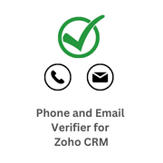 Phone and Email verification for Zoho CRM