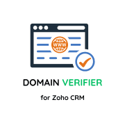 Domain Verifier for Zoho CRM